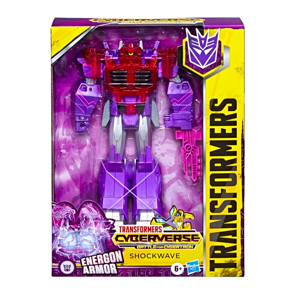 Transformers Toys Cyberverse Ultimate Class Shockwave Action Figure